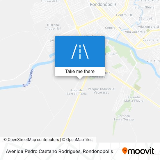 Avenida Pedro Caetano Rodrigues map