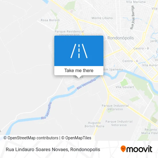 Rua Lindauro Soares Novaes map