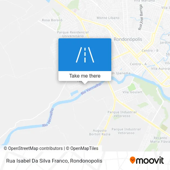 Rua Isabel Da Silva Franco map