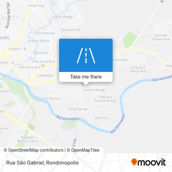 Rua São Gabriel map