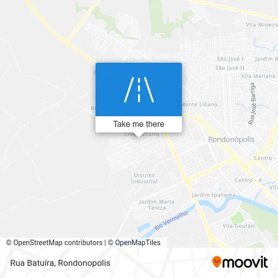 Rua Batuíra map