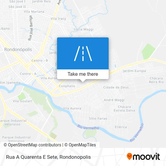 Rua A Quarenta E Sete map