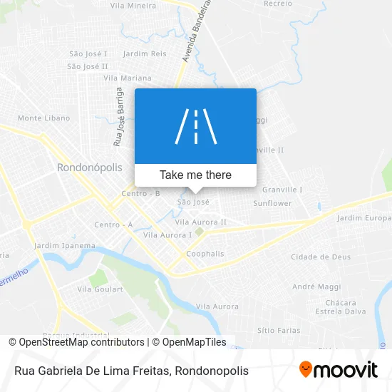Rua Gabriela De Lima Freitas map