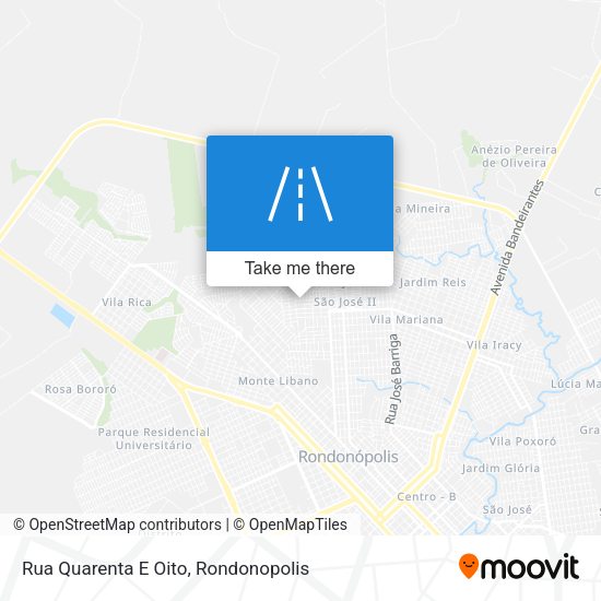 Rua Quarenta E Oito map