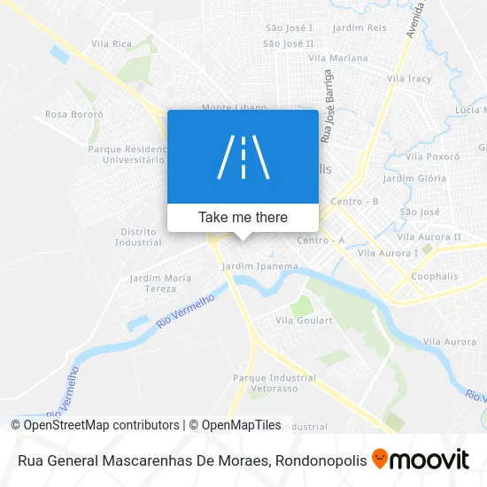 Rua General Mascarenhas De Moraes map