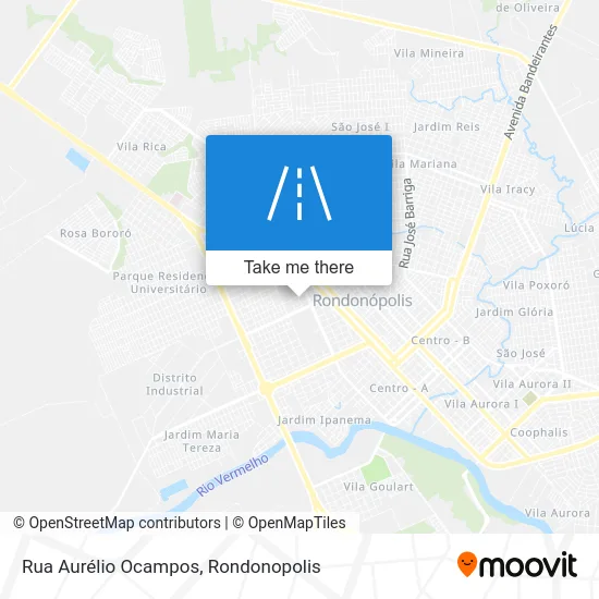 Rua Aurélio Ocampos map