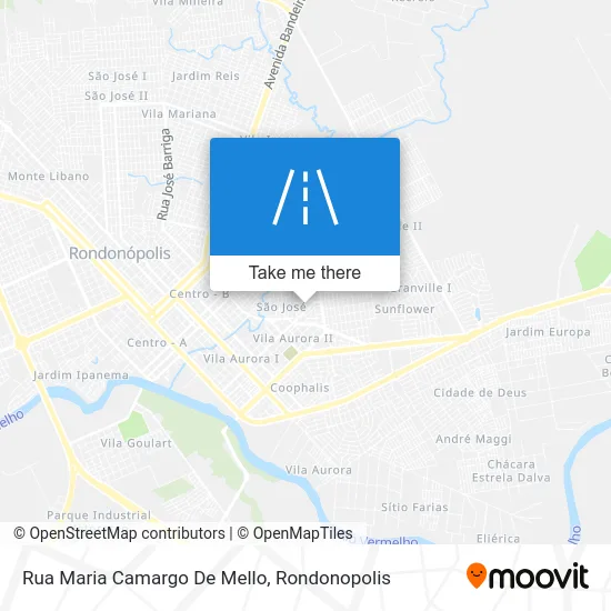 Rua Maria Camargo De Mello map