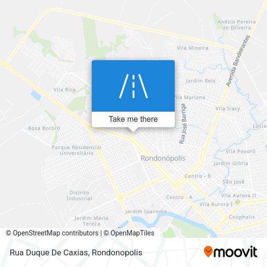 Rua Duque De Caxias map