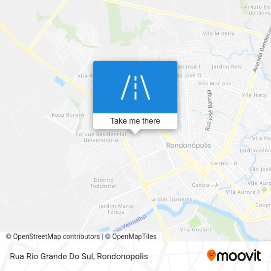 Rua Rio Grande Do Sul map