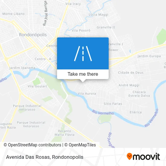 Avenida Das Rosas map