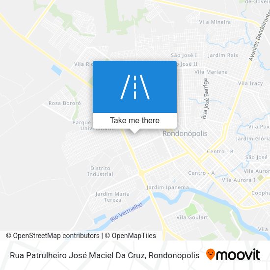 Rua Patrulheiro José Maciel Da Cruz map