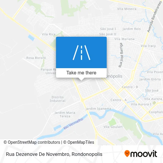 Rua Dezenove De Novembro map