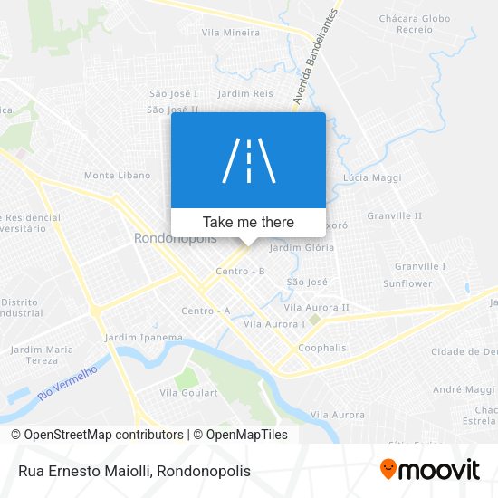 Rua Ernesto Maiolli map