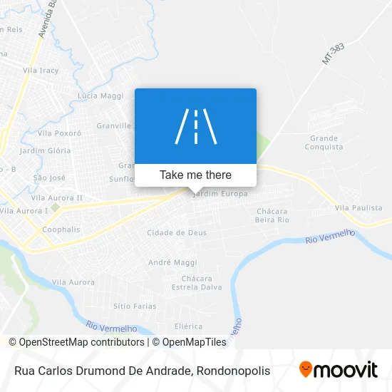 Rua Carlos Drumond De Andrade map