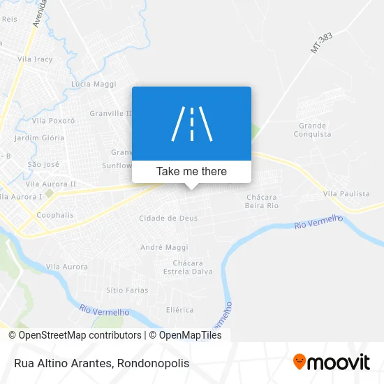 Rua Altino Arantes map