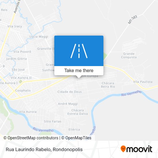 Rua Laurindo Rabelo map