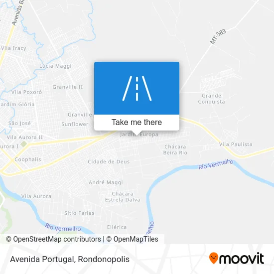 Avenida Portugal map