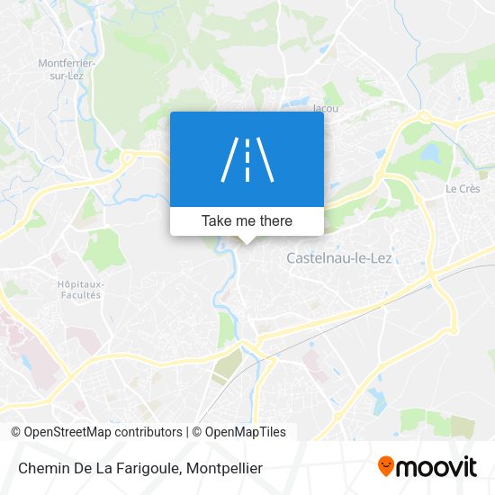 Chemin De La Farigoule map