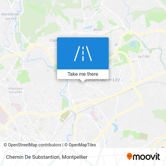 Chemin De Substantion map