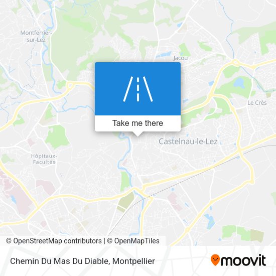 Chemin Du Mas Du Diable map