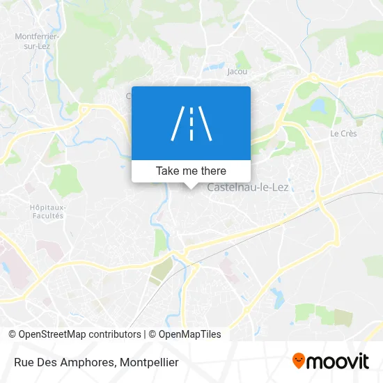 Rue Des Amphores map