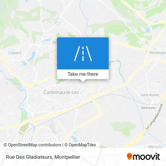 Rue Des Gladiateurs map