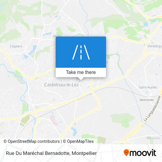 Rue Du Maréchal Bernadotte map