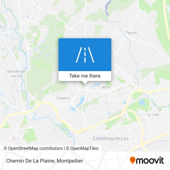Chemin De La Plaine map