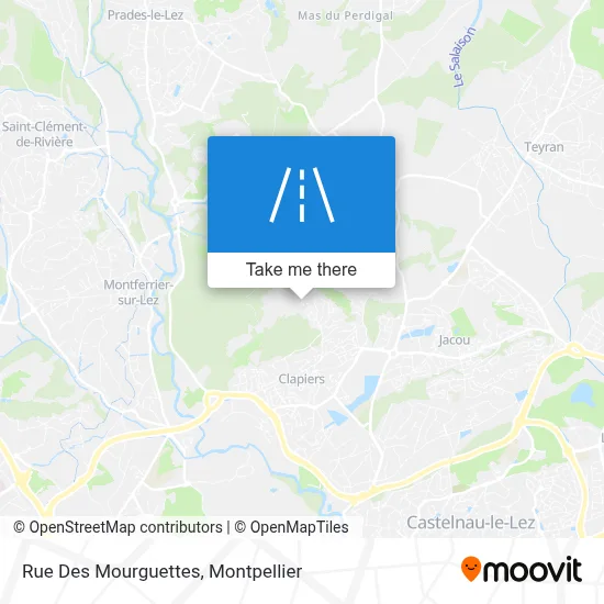 Rue Des Mourguettes map