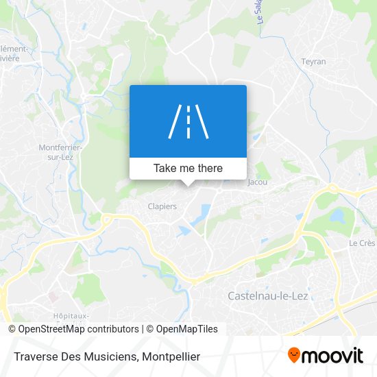 Traverse Des Musiciens map