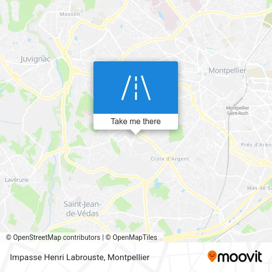 Impasse Henri Labrouste map