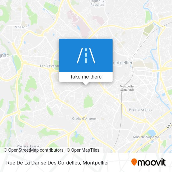 Rue De La Danse Des Cordelles map