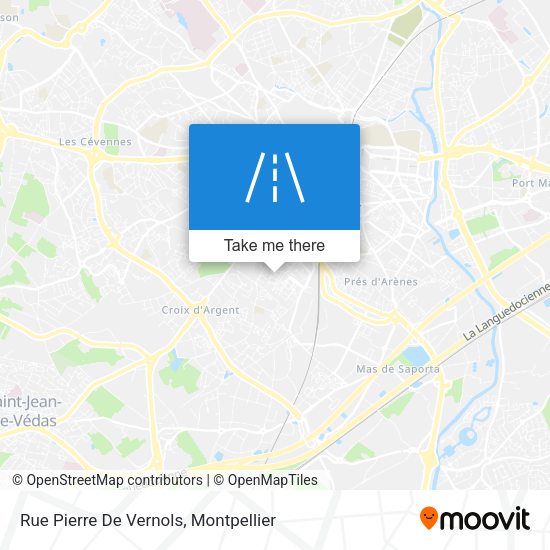 Rue Pierre De Vernols map