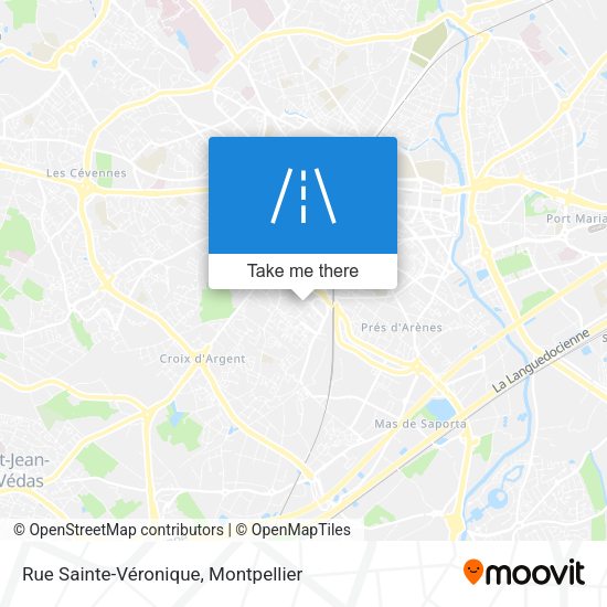Rue Sainte-Véronique map