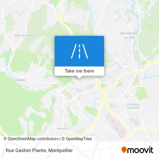 Rue Gaston Plante map