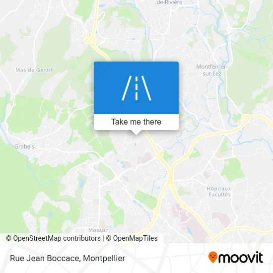 Rue Jean Boccace map