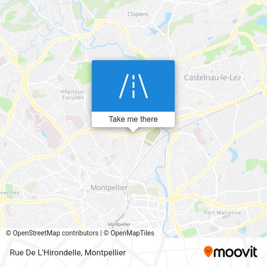 Rue De L'Hirondelle map