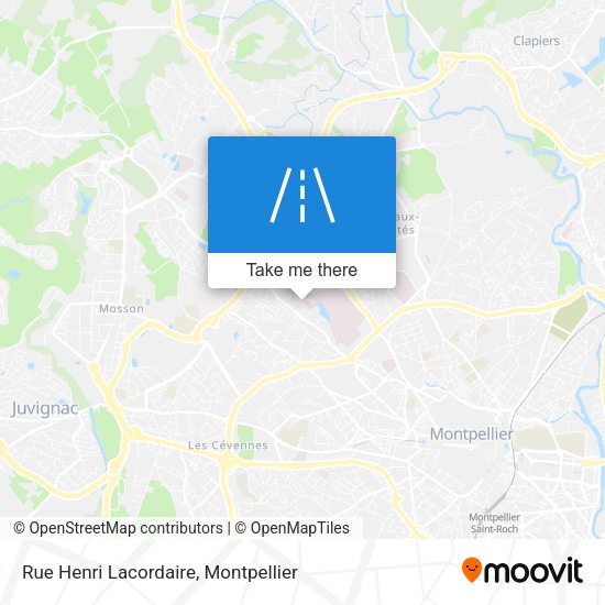 Rue Henri Lacordaire map