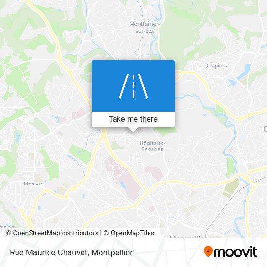 Rue Maurice Chauvet map