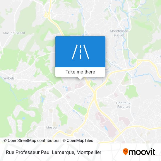 Rue Professeur Paul Lamarque map