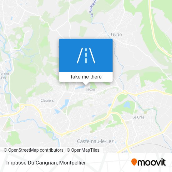Impasse Du Carignan map