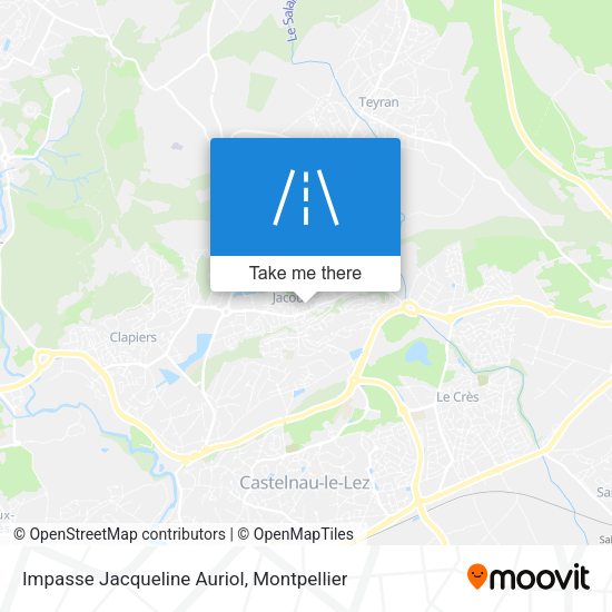 Impasse Jacqueline Auriol map