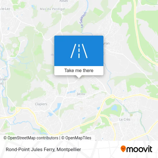 Rond-Point Jules Ferry map