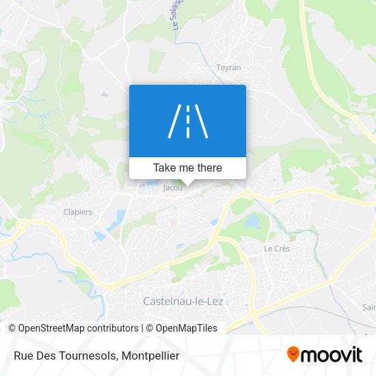 Rue Des Tournesols map