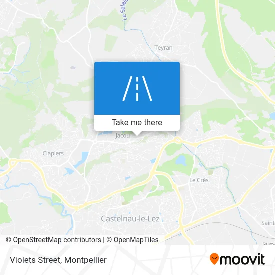 Rue Des Violettes map