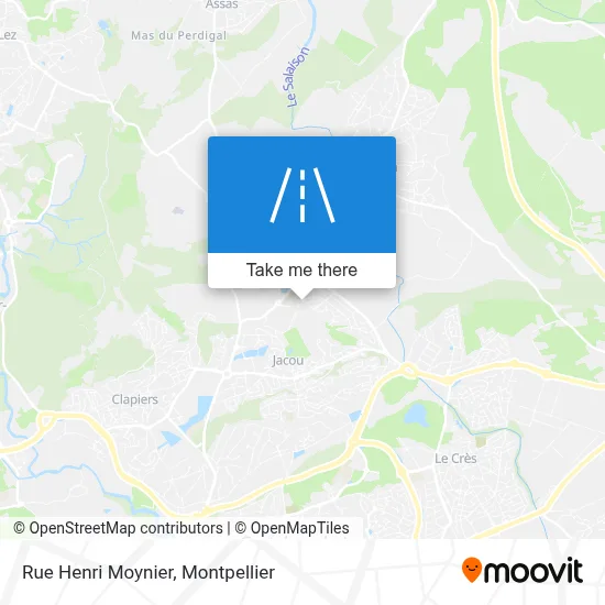 Rue Henri Moynier map