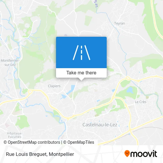 Rue Louis Breguet map