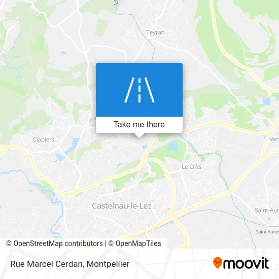 Rue Marcel Cerdan map