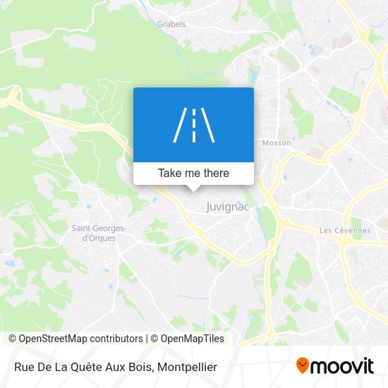 Rue De La Quête Aux Bois map