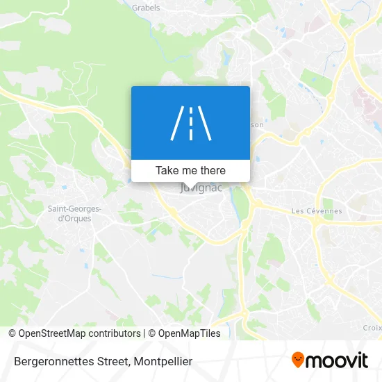 Rue Des Bergeronnettes map